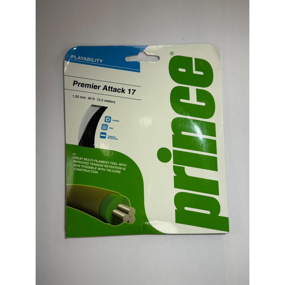 Prince Premier Attack‎ 17 Tennis String 125mm 40ft